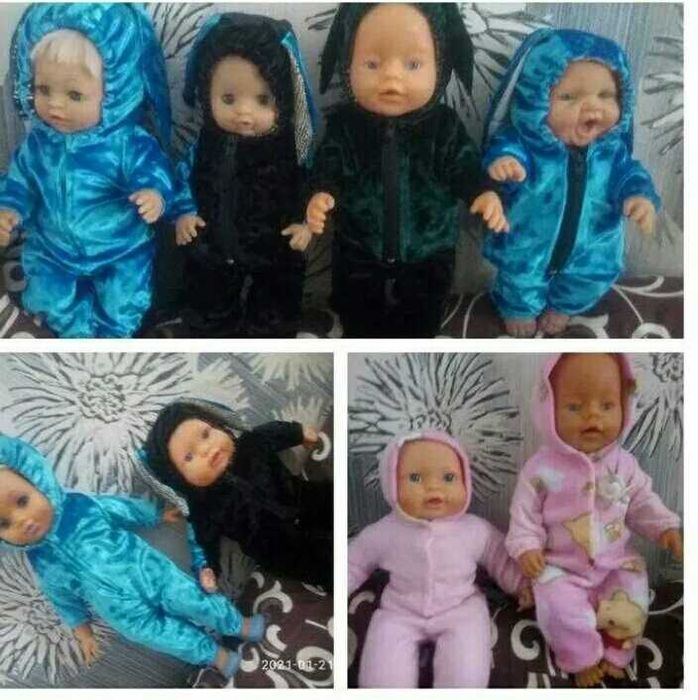 Новий комбінезон спортивний костюм для ляльки пупс Вейбі борн