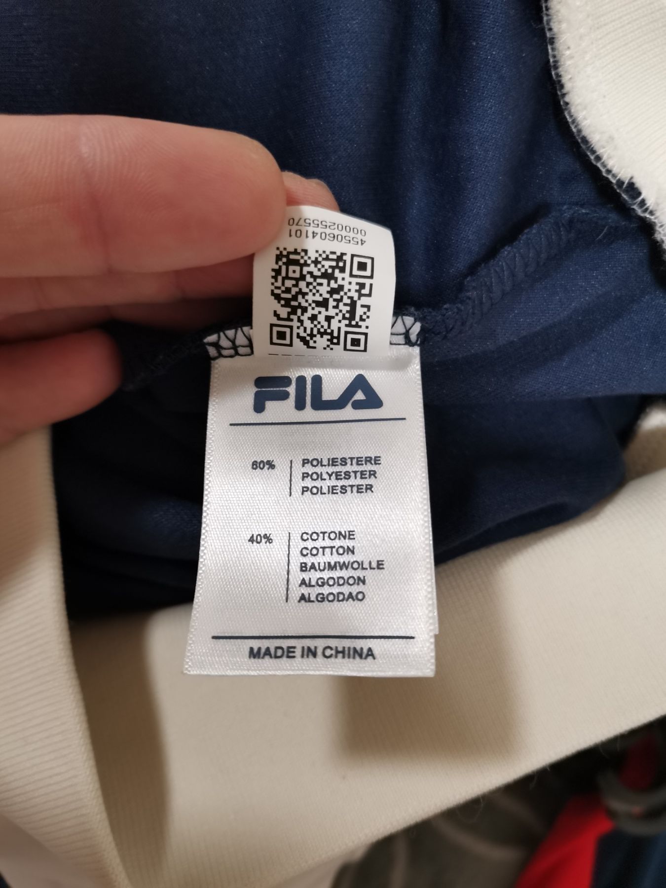 Fila мужская спортивная мастерка олимпийка кофта