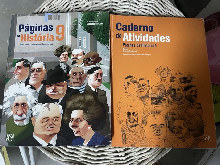 Manual e caderno atividades história 9 ano