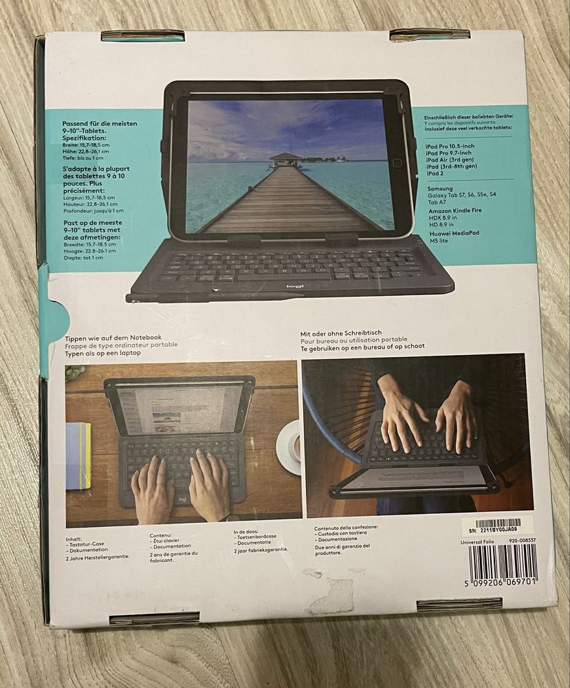 Klawiatura do Ipada Logitech Universal Folio