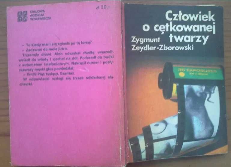 Człowiek o cętkowanej twarzy - Zygmunt Zeydler Zborowski.