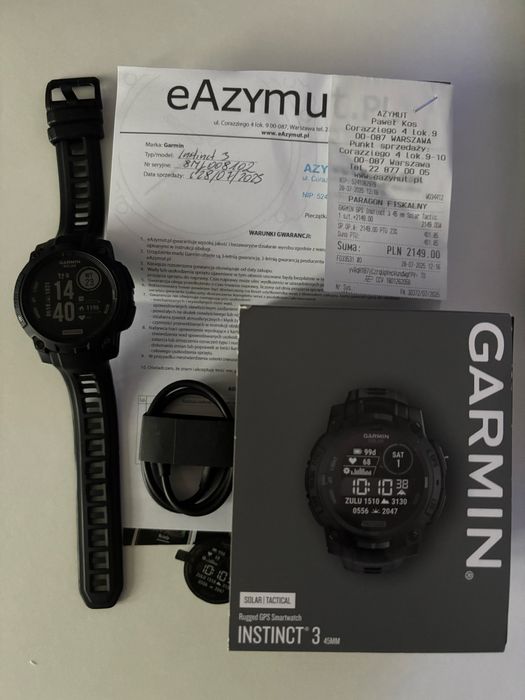 Garmin Instinct 3 Tactical