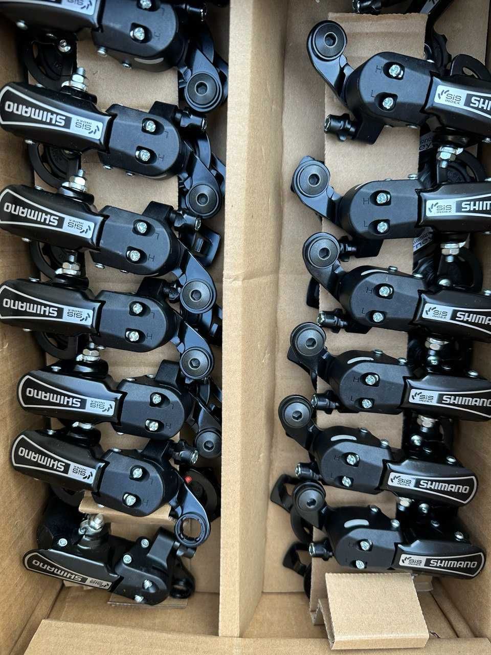 Задний переключатель перемикач Shimano RD-TY21 під болт 6-7 скоростей