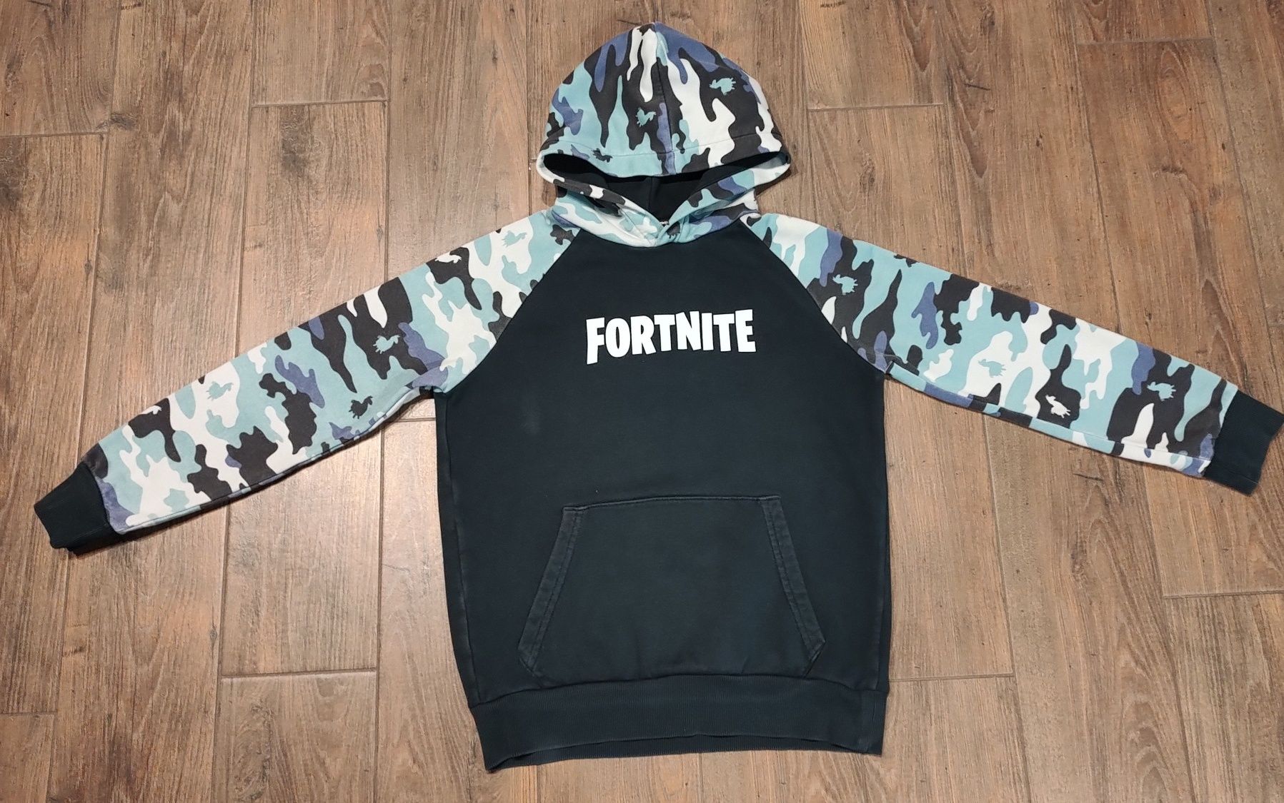 Fortnite bluza dresowa z kapturem chłopięca C&A, 146 cm, 9-10 lat