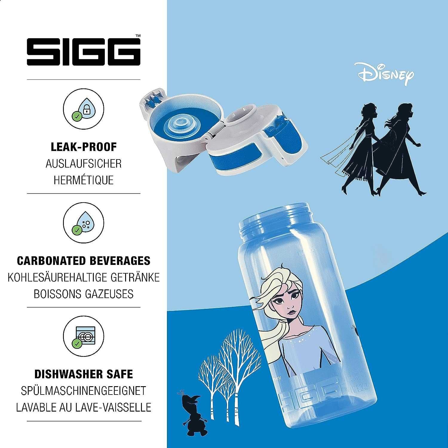 SIGG VIVA ONE Elsa Frozen 2 Bidon butelka dla Dzieci 500ml p168