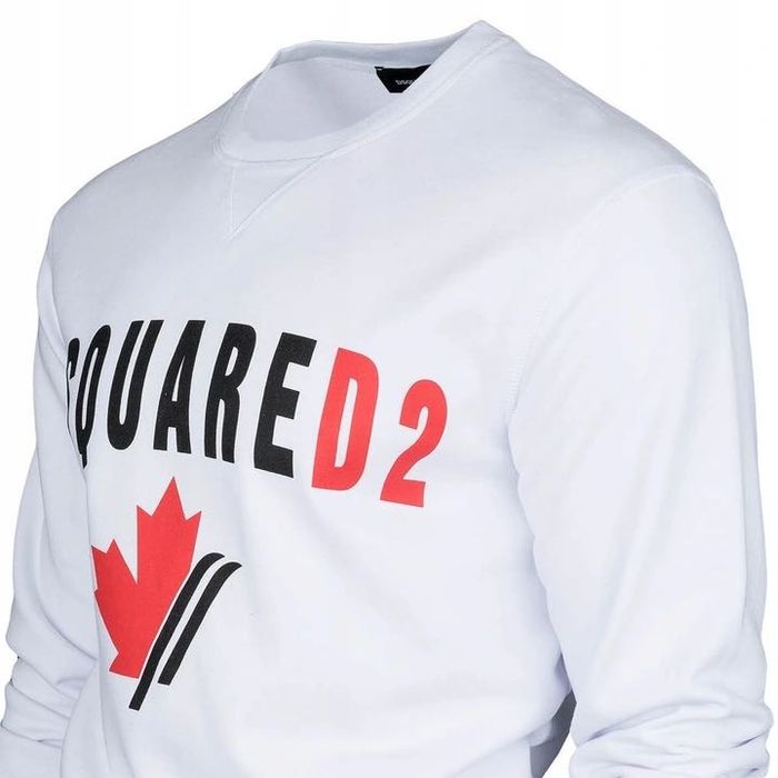 Dsquared2 Two-Tone Maple Leaf bluza oryginal