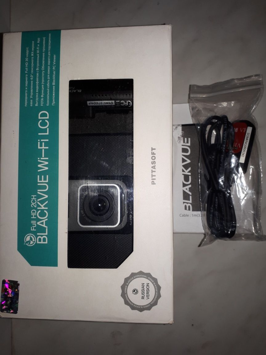 Авторегистратор Blackvue 2 камеры Wi-Fi, Full HD, GPS, DR750LW