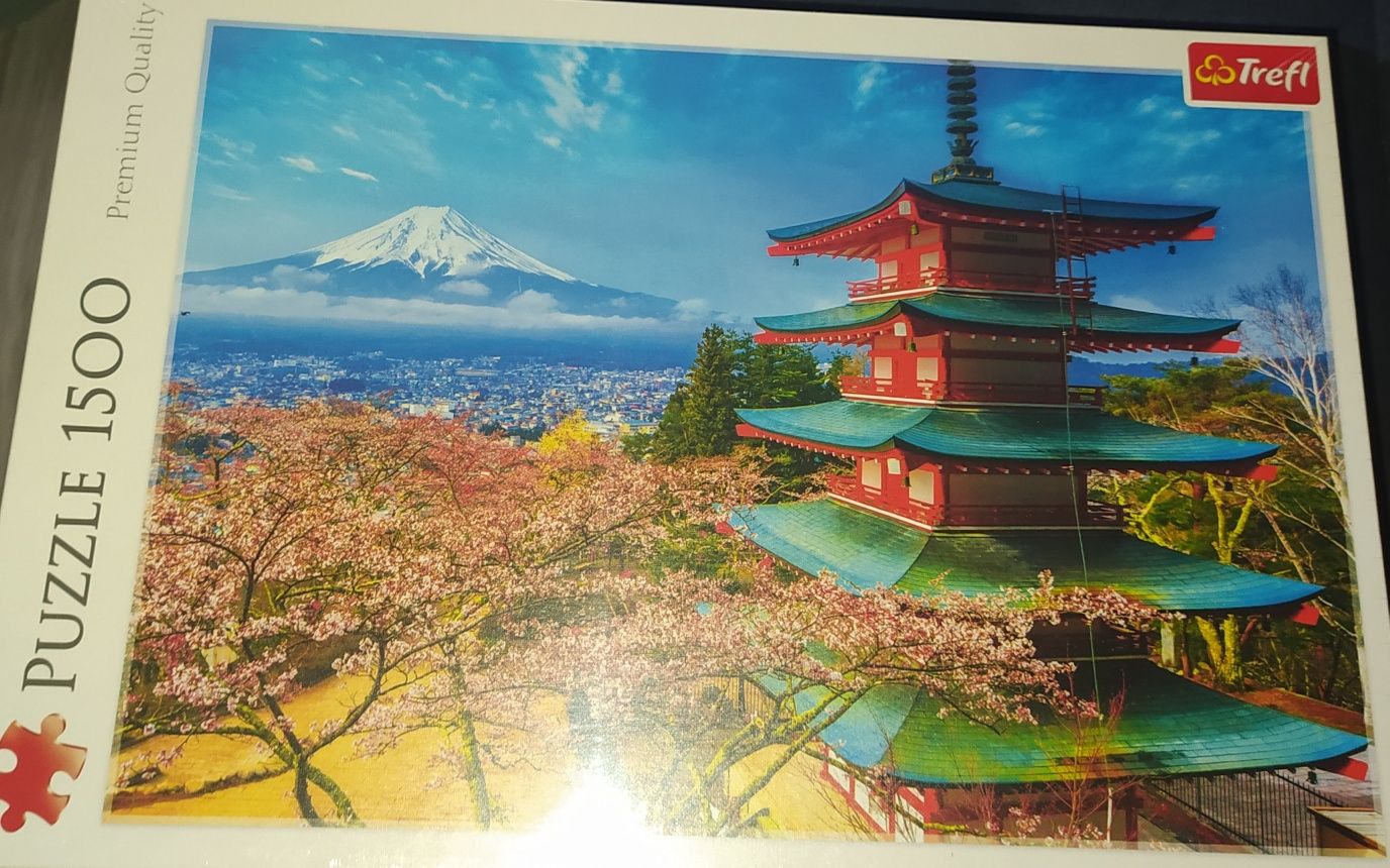 Puzzle 1500 el. Góra Fuji Fudżi Japonia Trefl Premium Quality NOWE