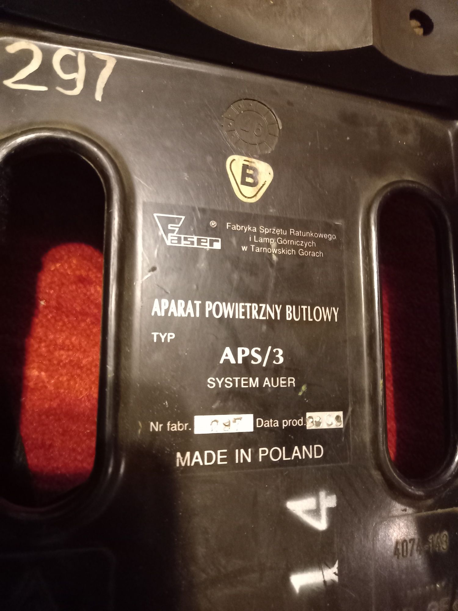 Strażacki aparat powietrzny