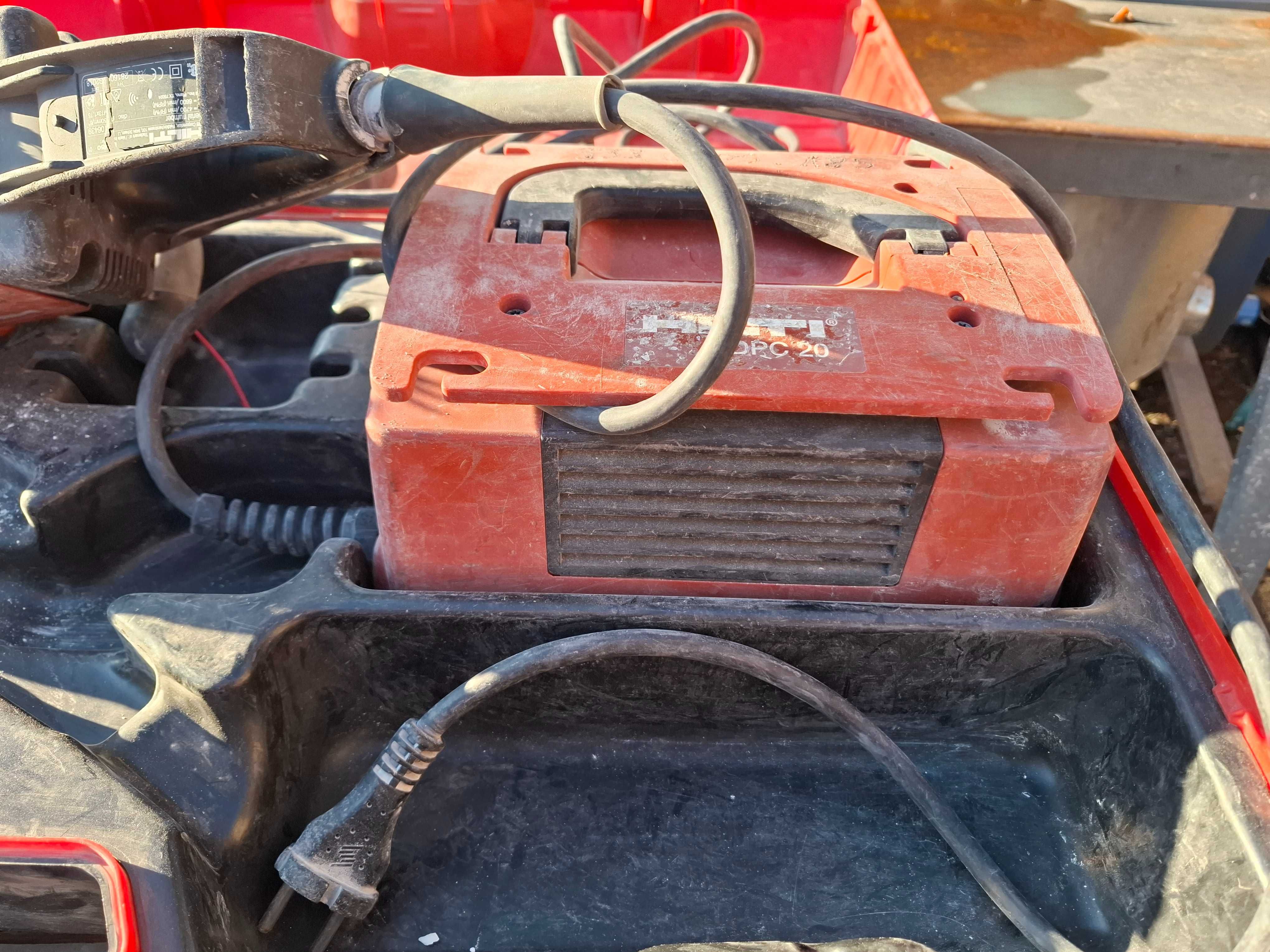 HILTI DG150 szlifierka do betonu DPC20 przetwornica