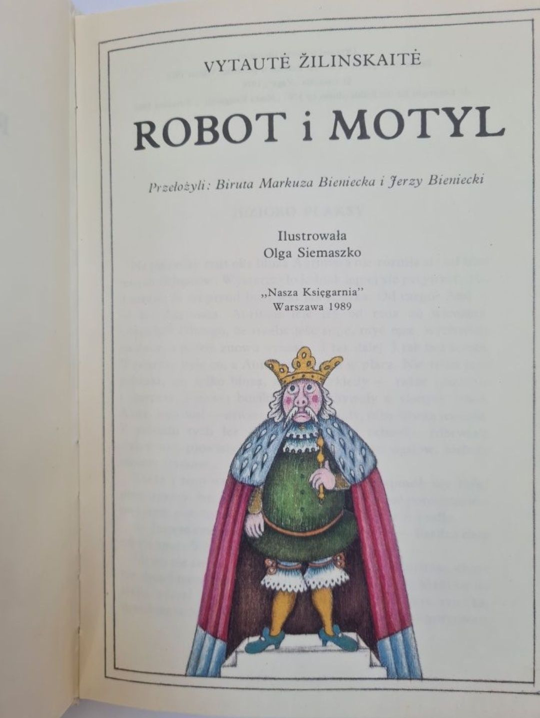 Robot i motyl - Vytautė Žilinskaitė. Książka