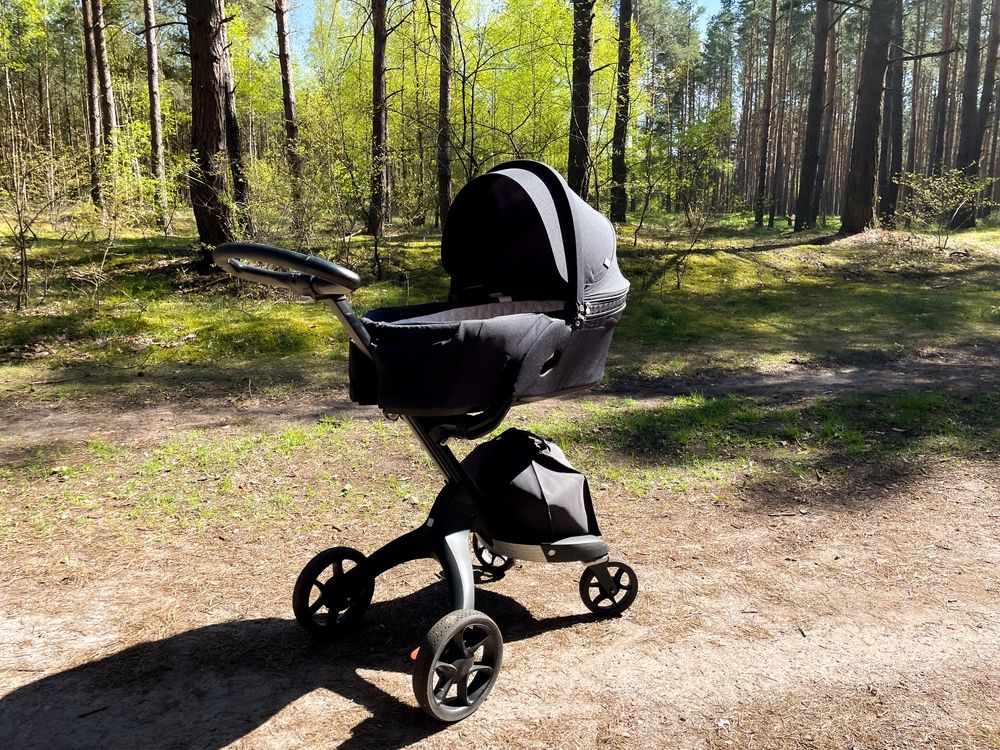 Stokke Xplory V6 wozek komplet  gondola plus spacerowka