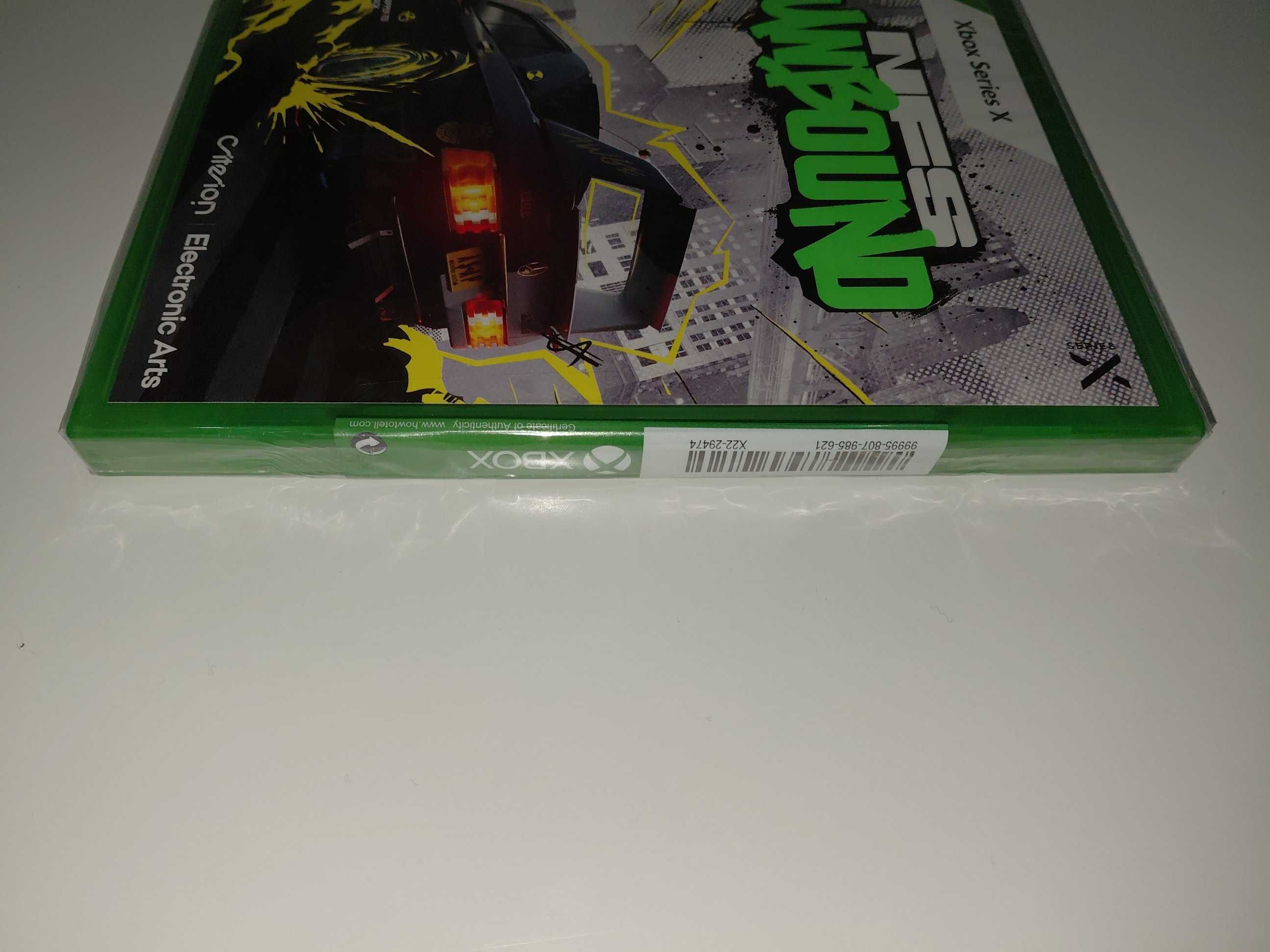 xbox series x NEED FOR SPEED UNBOUND PL mówią po polsku NOWA!