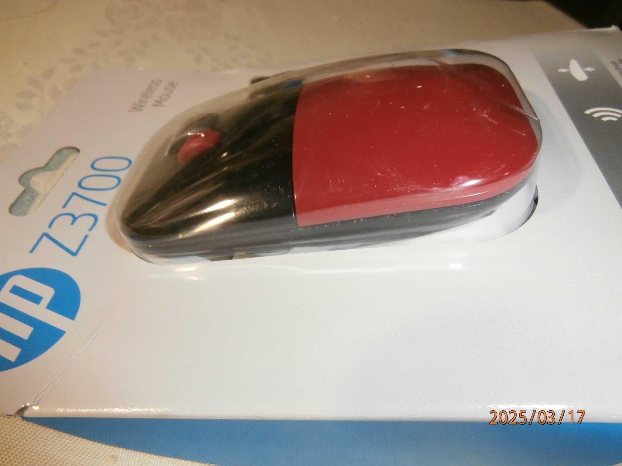 Mysz bezprzewodowa HP Z3700 czerwona Dual Mode Bluetooth