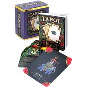 Caixa Tarot baralho + tapete + livrete instruções 88 páginas NOVO SELA