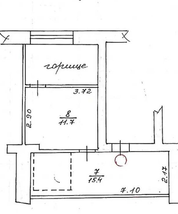 3 кім на Довженка в новобудові