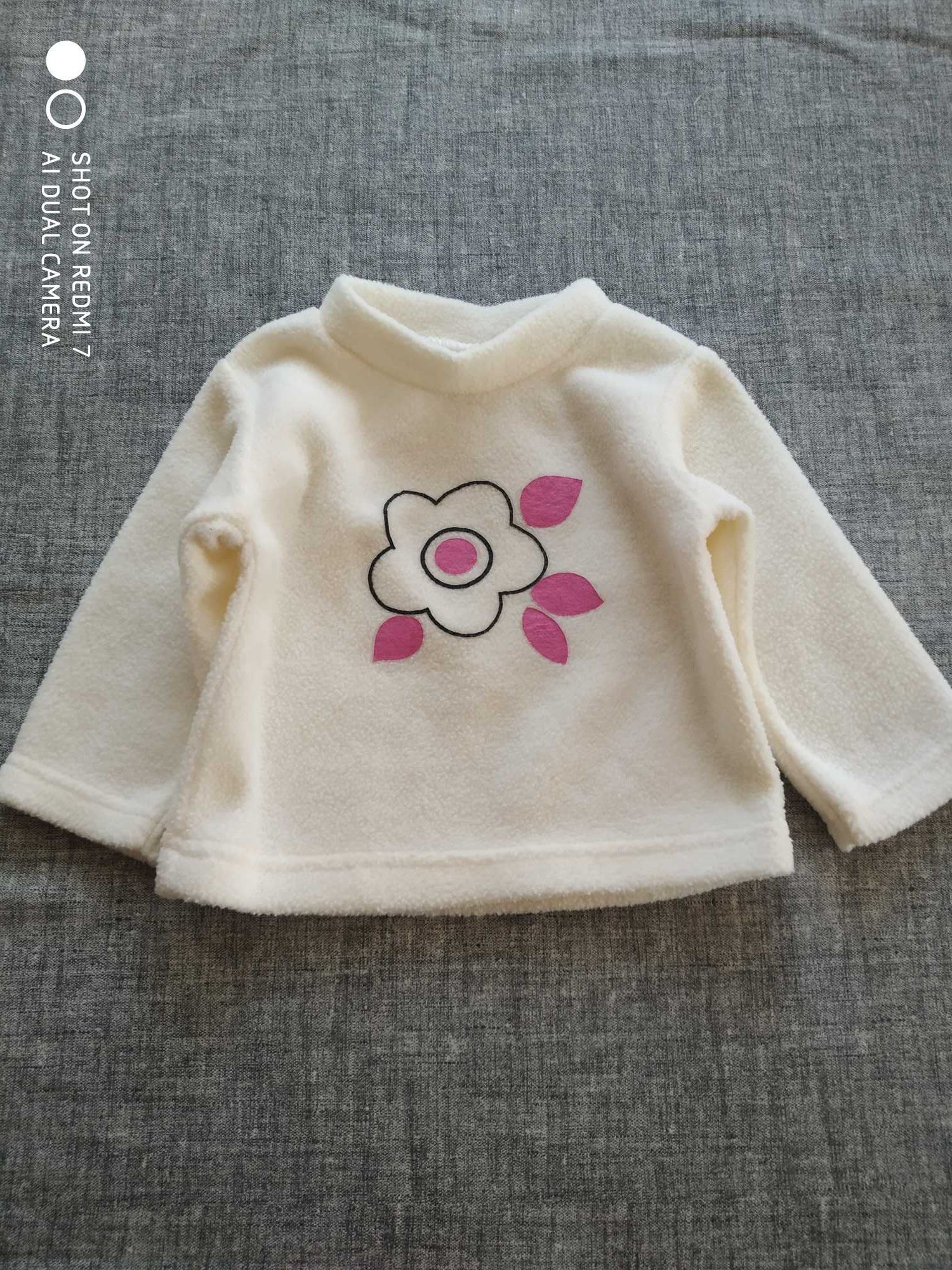 Bluza polar niemowlęcy dla dziewczynki rozm 68cm[6mies]