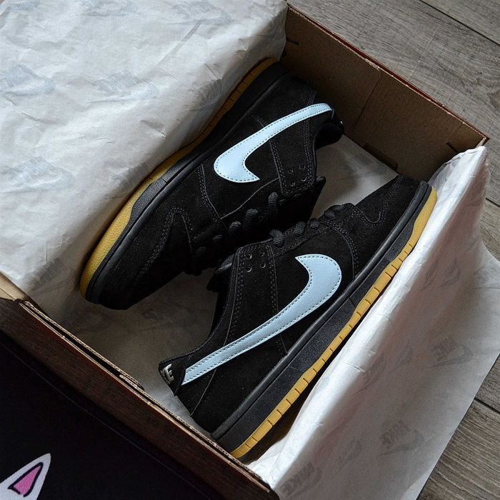 Мужские кроссовки Nike Dunk Low Pro SB 'Black Heavenly' 40-45
