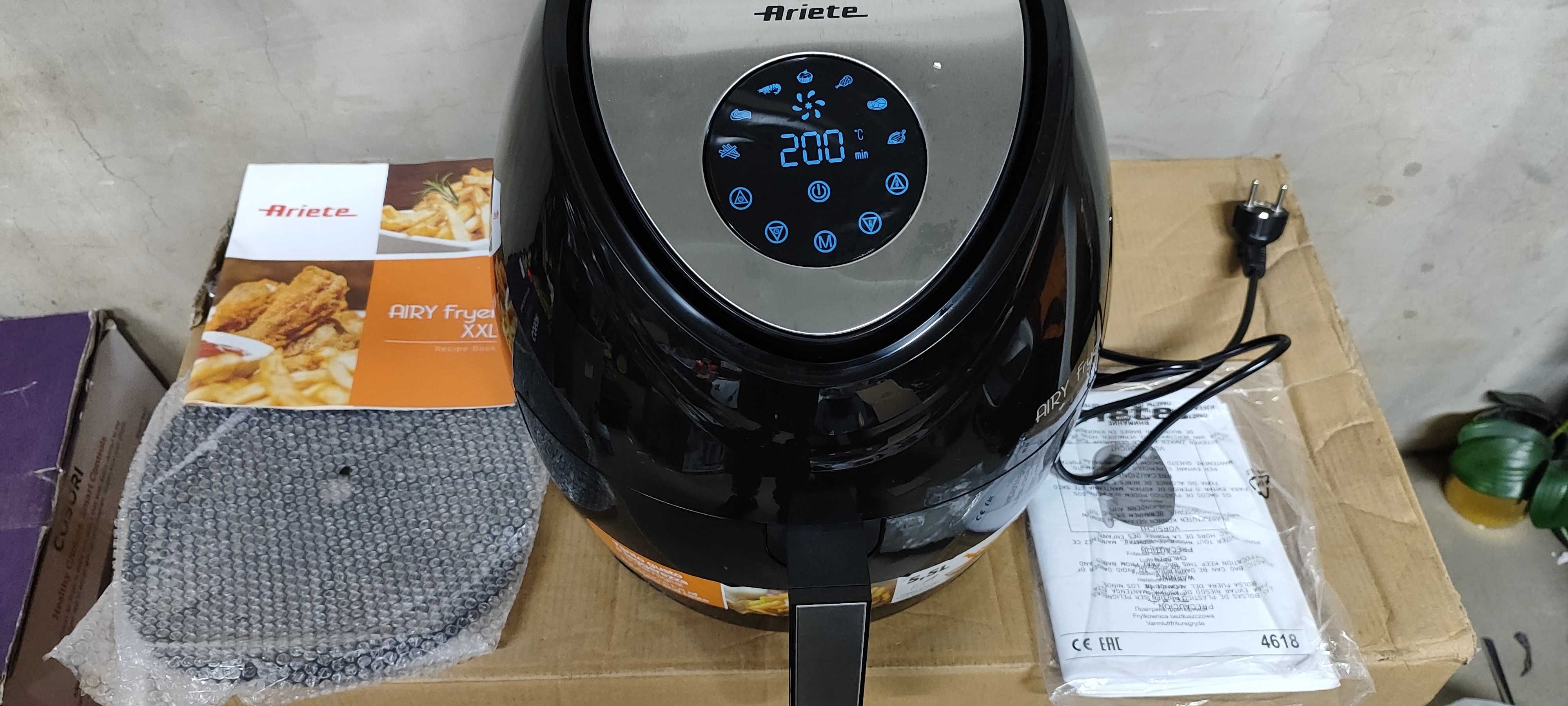 Frytkownica beztłuszczowa AIR FRYER Ariete 00C461800AR0 1800 W 5,5 l