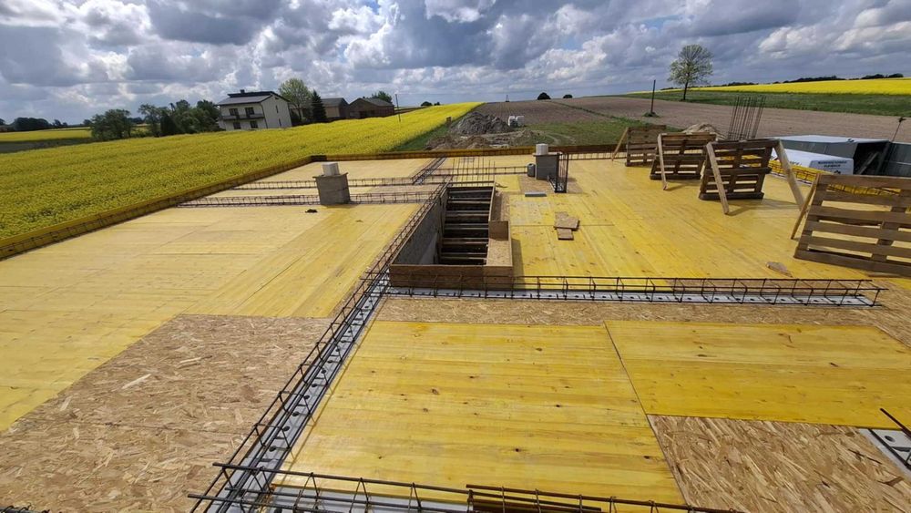 Wynajem szalunków stropowych, podpory, dźwigary, płyty, stemple