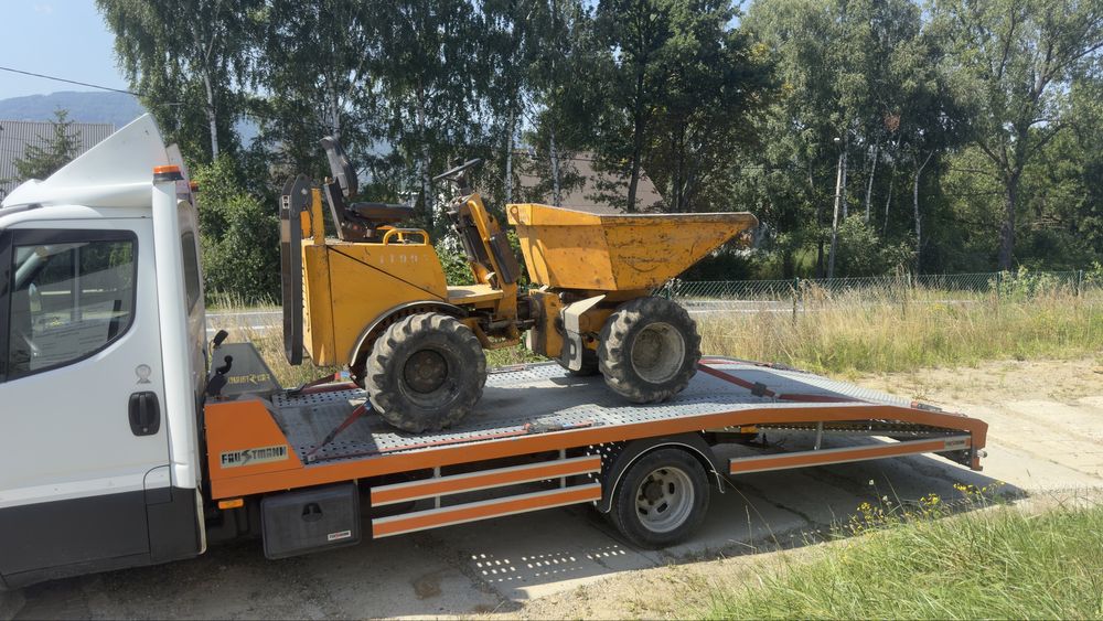 Transport Przewóz maszyn samochodów AUTOLAWETA LAWETA do 15T