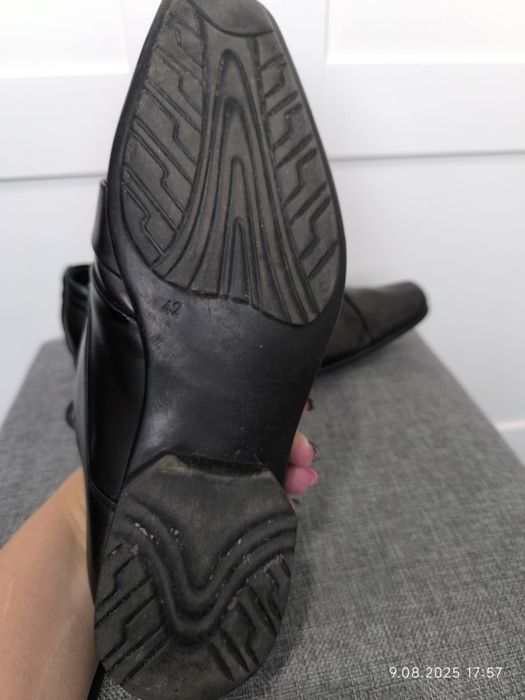 Buty 42 półbuty eleganckie wizytowe biurowe wesele impreza