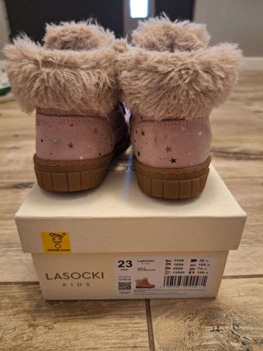 Kozaki, buty zimowe r. 23 Lasocki, model Dialo