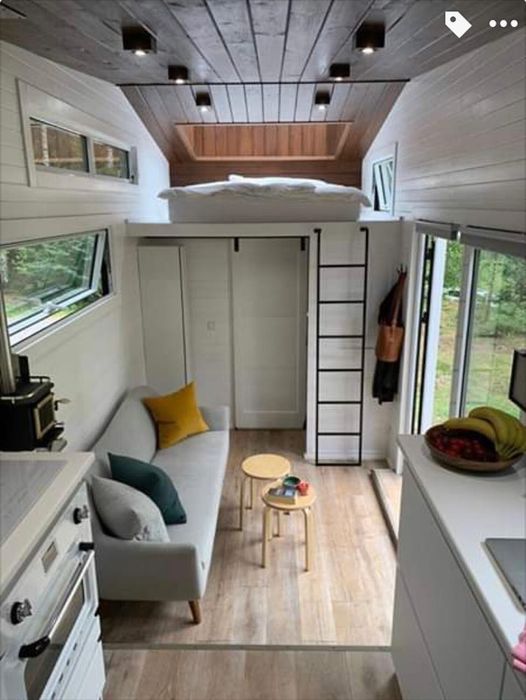 Модульний будинок, мобільний будинок, будинок на колесах, tiny house.