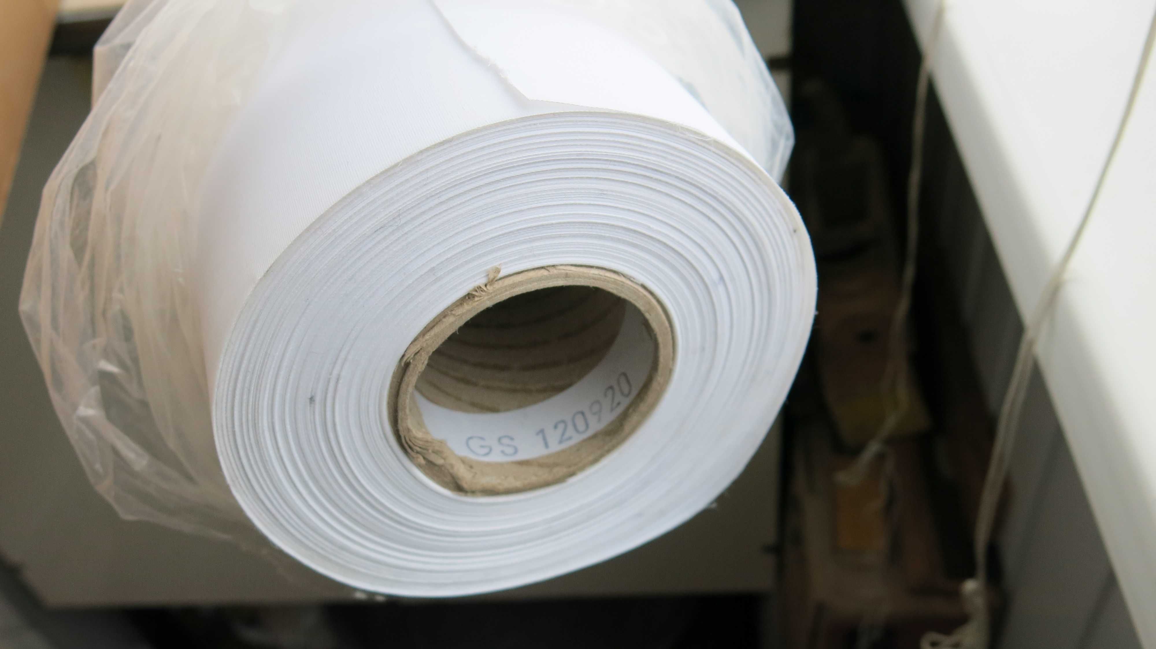 Банерна тканина білий колір матова рулон 50 м (залишок 45 м) GS 120920