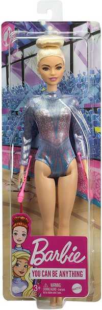 Barbie Lalka Kariera Gimnastyczka Blondynka GTN65