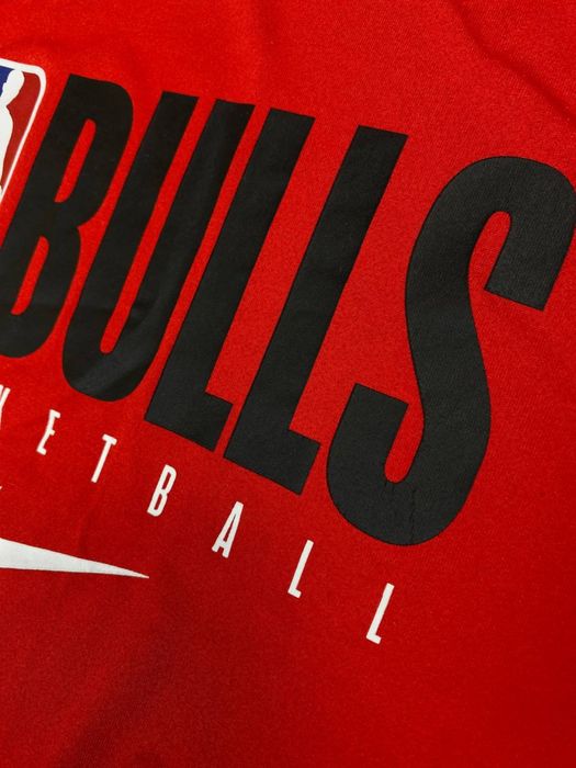 Червона чоловіча футболка Nike NBA Bulls Dri-FIT для баскетболу