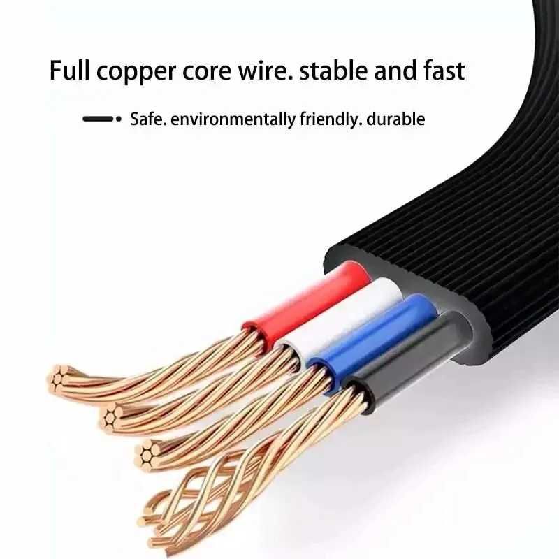 3 w 1 kabel Usb do ładowania dla iPhone'a + Micro USB + typu C.