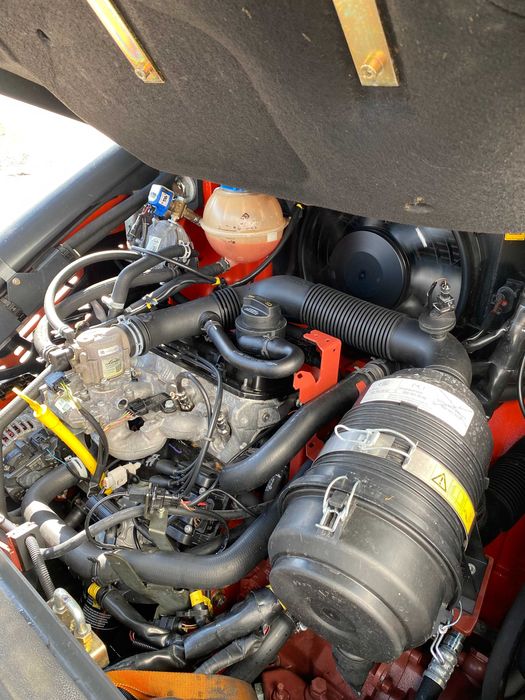 Wózek widłowy LINDE H25T, TRIPLEX, PRZESUW BOCZNY, 2017 rok