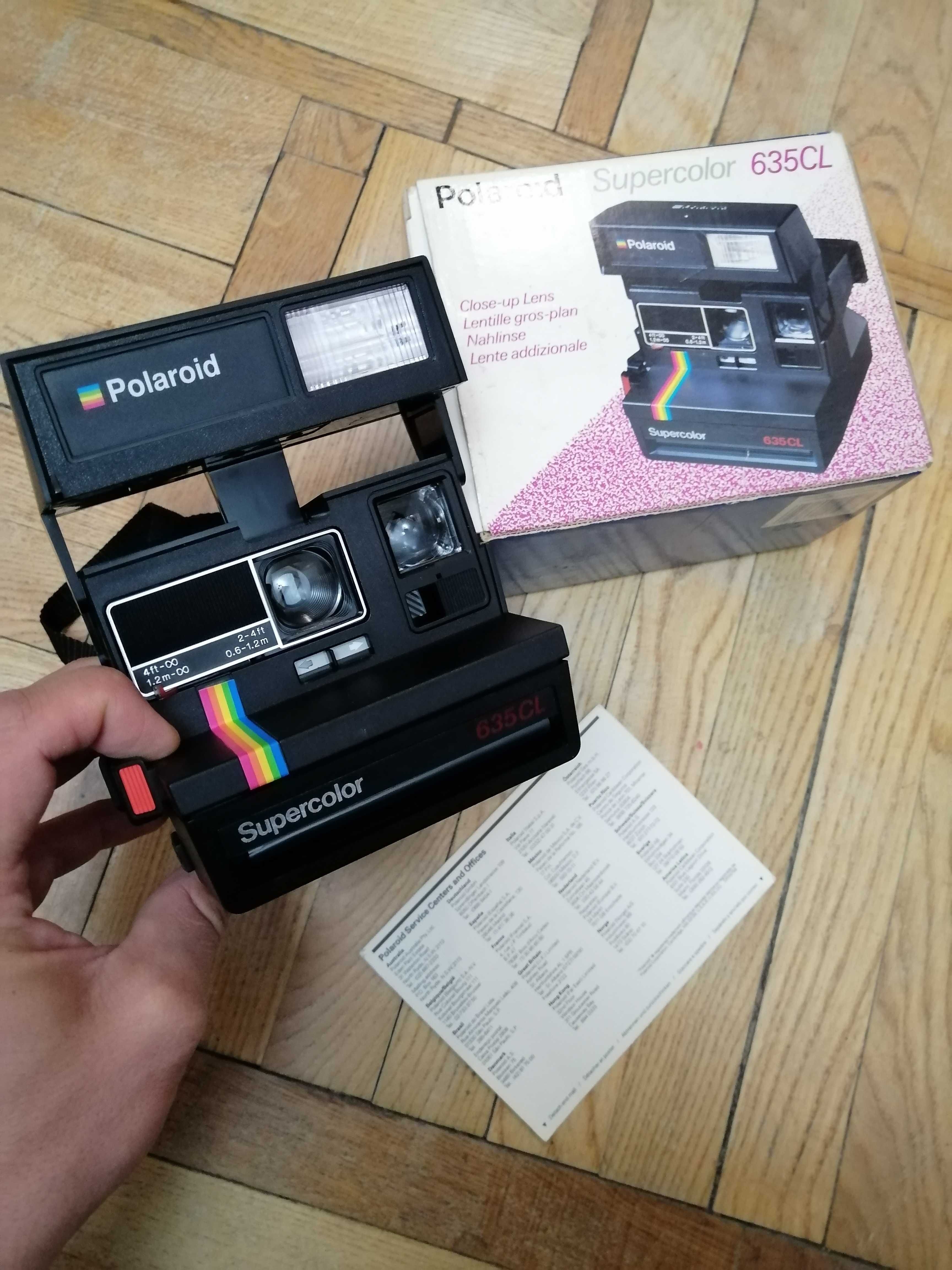 100% рабочий ПРОВЕРЕН! polaroid 635 rainbow радуга 636