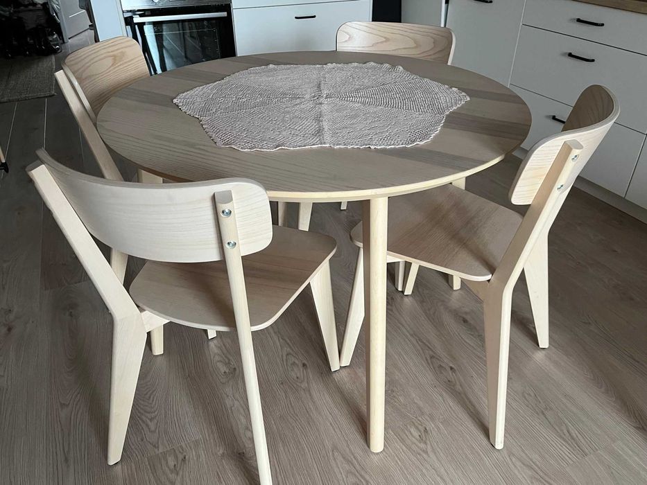 IKEA LISABO okrągły stół do jadalni