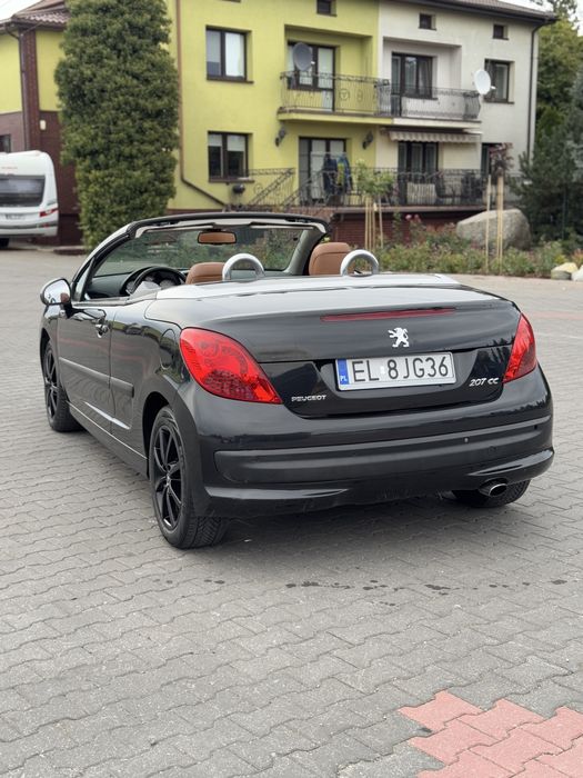 Autokomis TopCar! Peugeot 207cc/1.6 Benzyna/Sprawny Dach/Mały przebieg