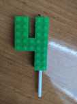 Świeczka Minecraft 4, cztery