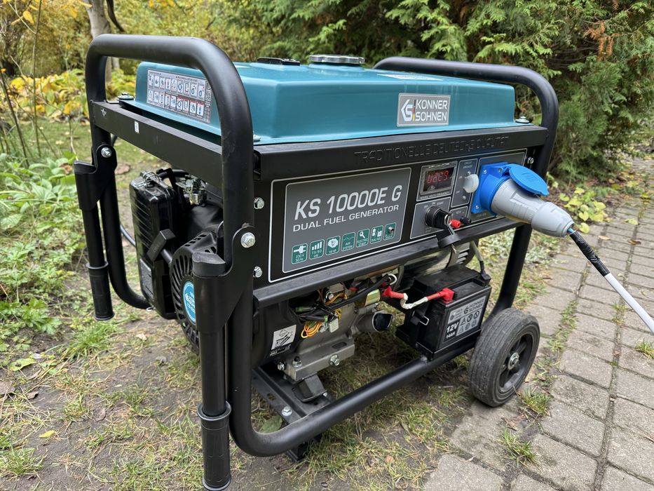 Генератор KS 10000 EG газ/бензин