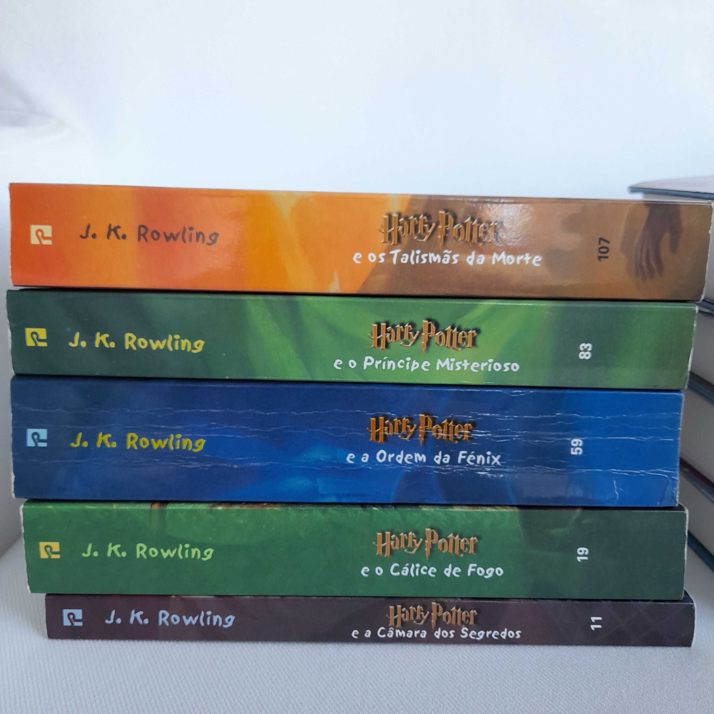 Colecção Harry Potter (primeira versão portuguesa)