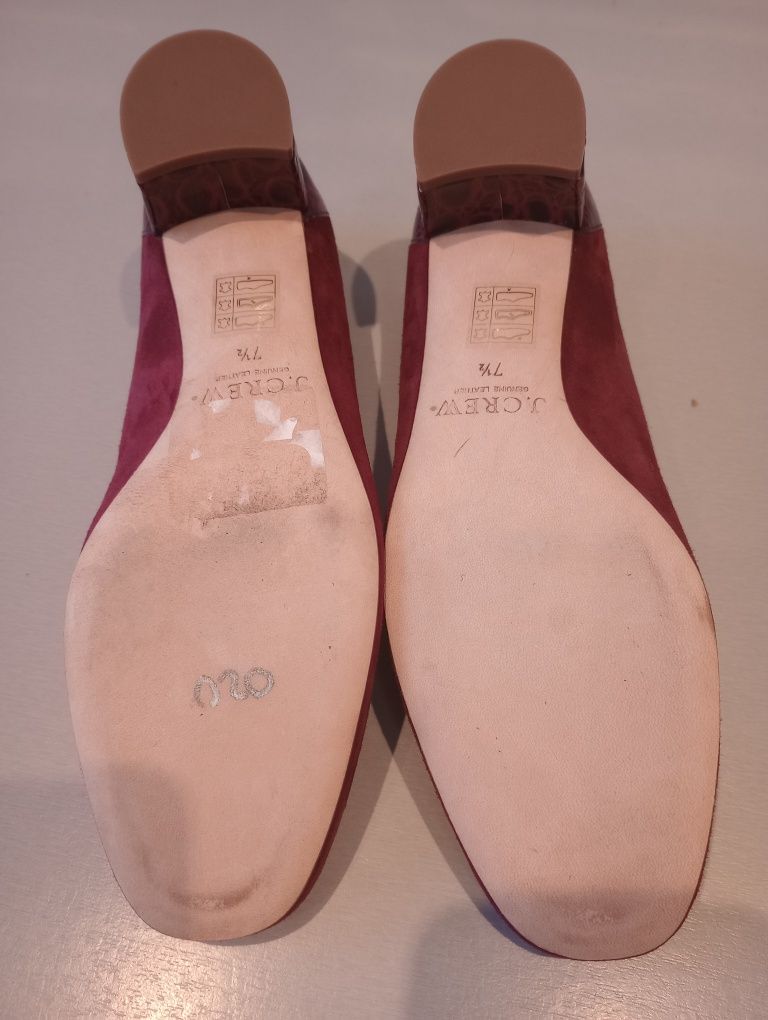 Buty damskie NOWE skorzane marki, J. CREW.