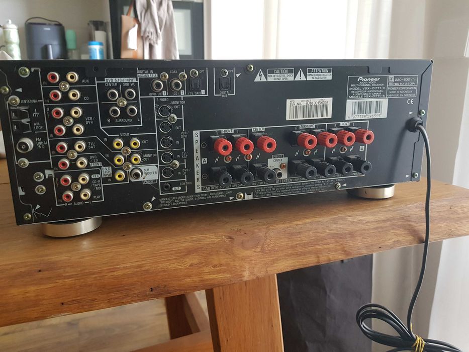 Багатоканальний підсилювач AV-ресивер Pioneer VSX-D711-K