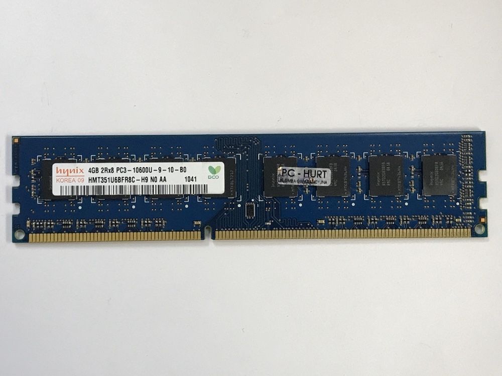 Оперативна память для ПК 4Gb DDR3 PC3 12800 1600MHz бу intel amd