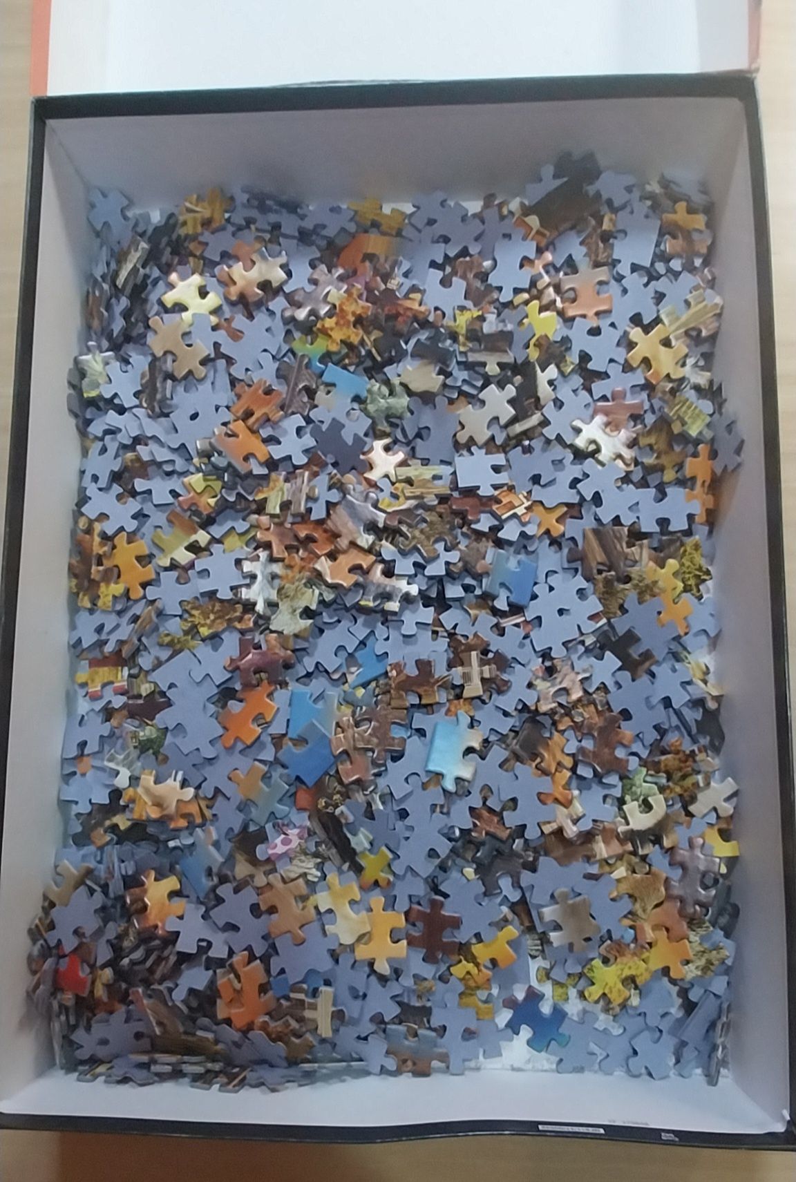 Puzzle antigo de 1000 peças