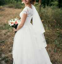 Весільна сукня, весільне плаття + круги в подарунок, свадебное платье