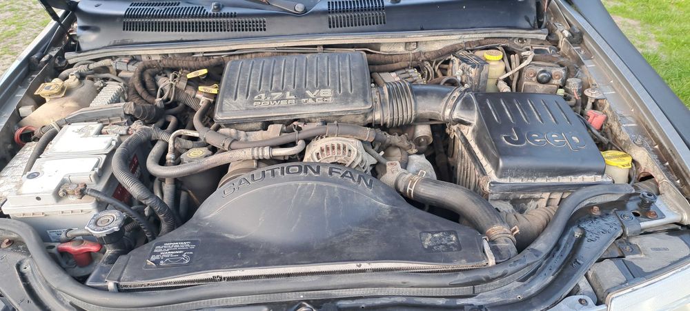 Jeep Grand Cherokee 4,7, V8, Limited, LPG, 4x4, hak, podniesiony, full