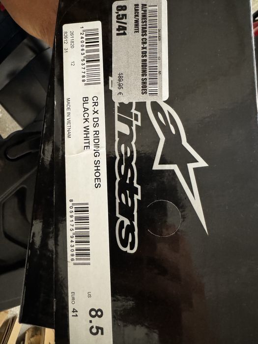 Botas Alpinestars CR-X DRYSTAR