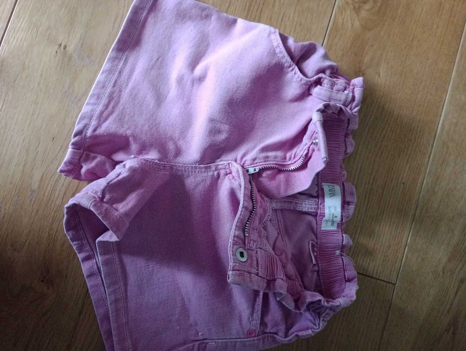 Spodenki krókie dla dziewczynki Zara 116