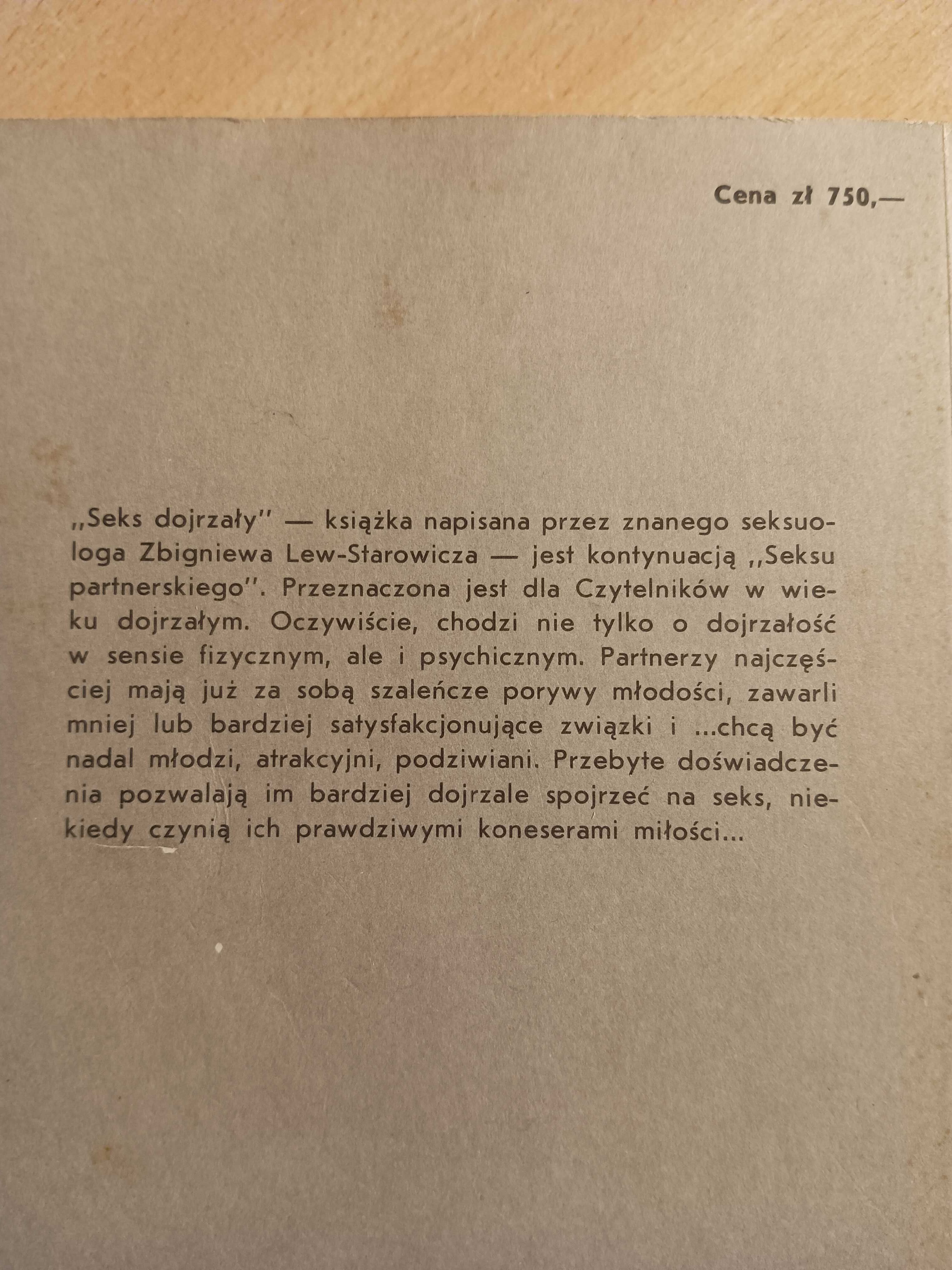 Seks dojrzały - Zbigniew Lew-Starowicz