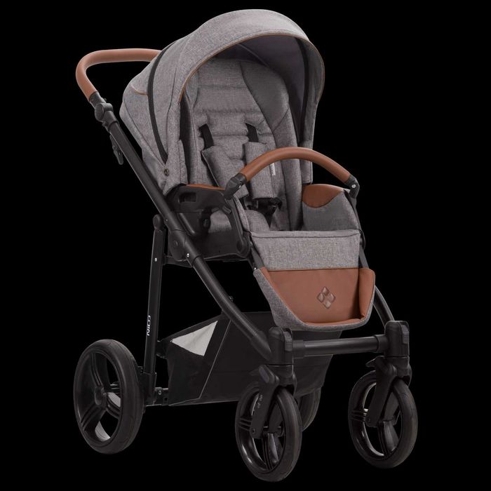 Nowy wózek spacerowy Bebetto Nico 03/LJ195 Szary Przekładane siedzisko