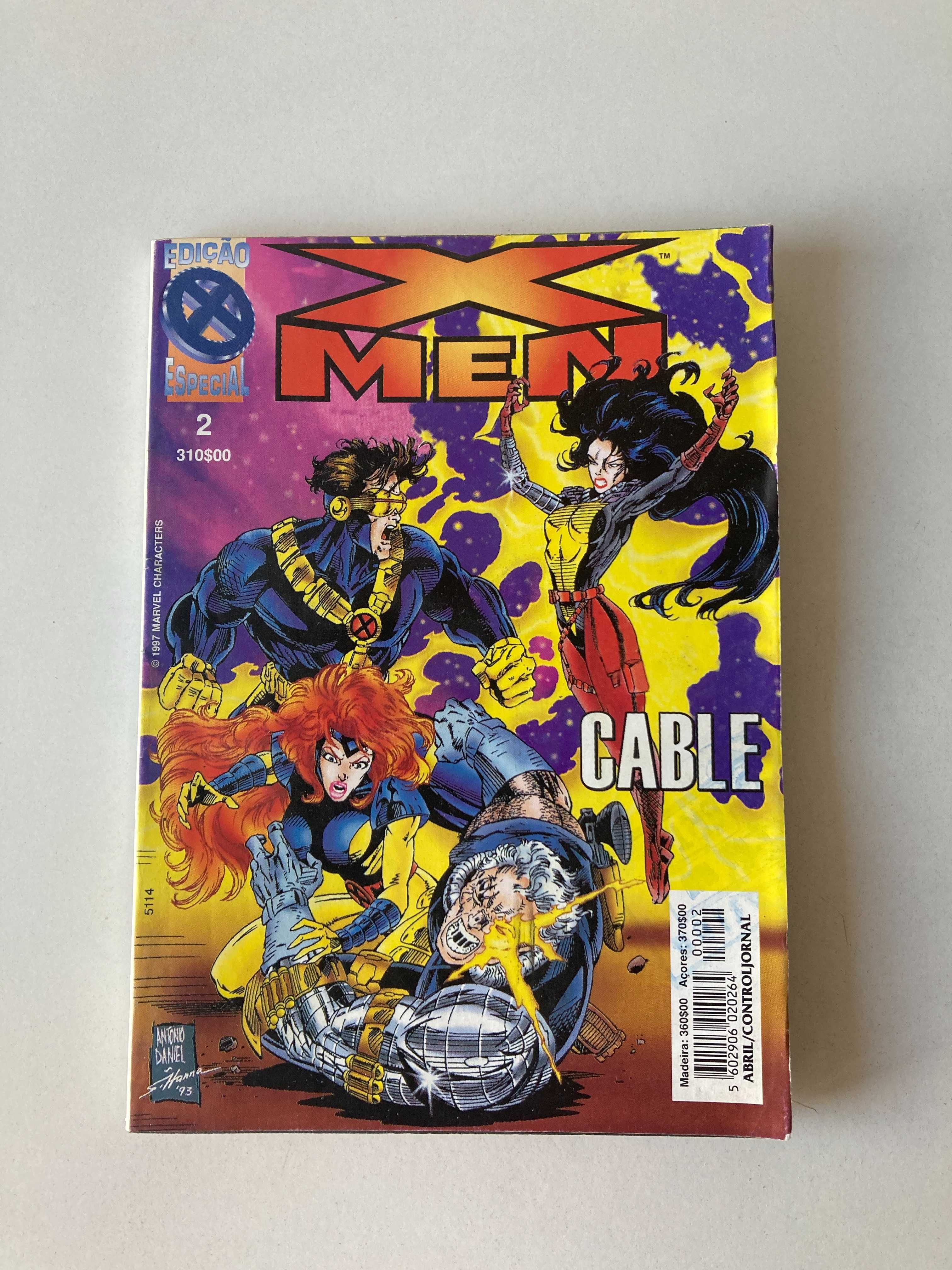 X-Men Edição Especial Nº2 Cable (1997) - HQ Banda desenhada PT/PT